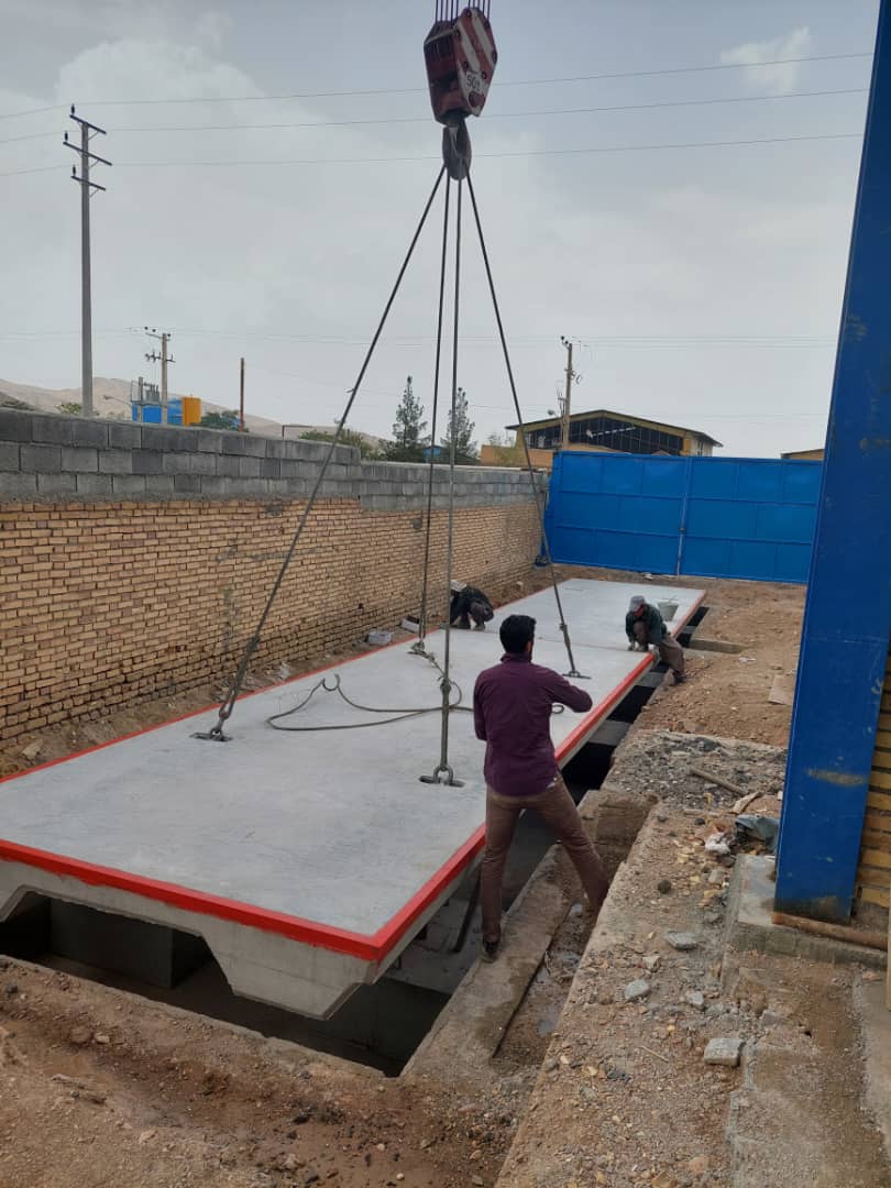 نصب باسکول جاده ای 60 تن